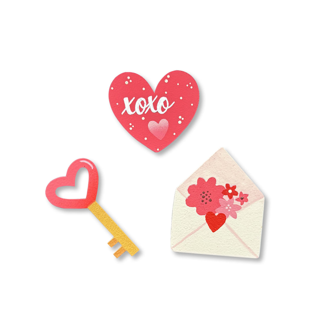 Key to my Heart Magnets S/3