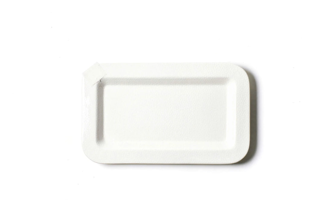 White Small Dot Mini Entertaining Platter