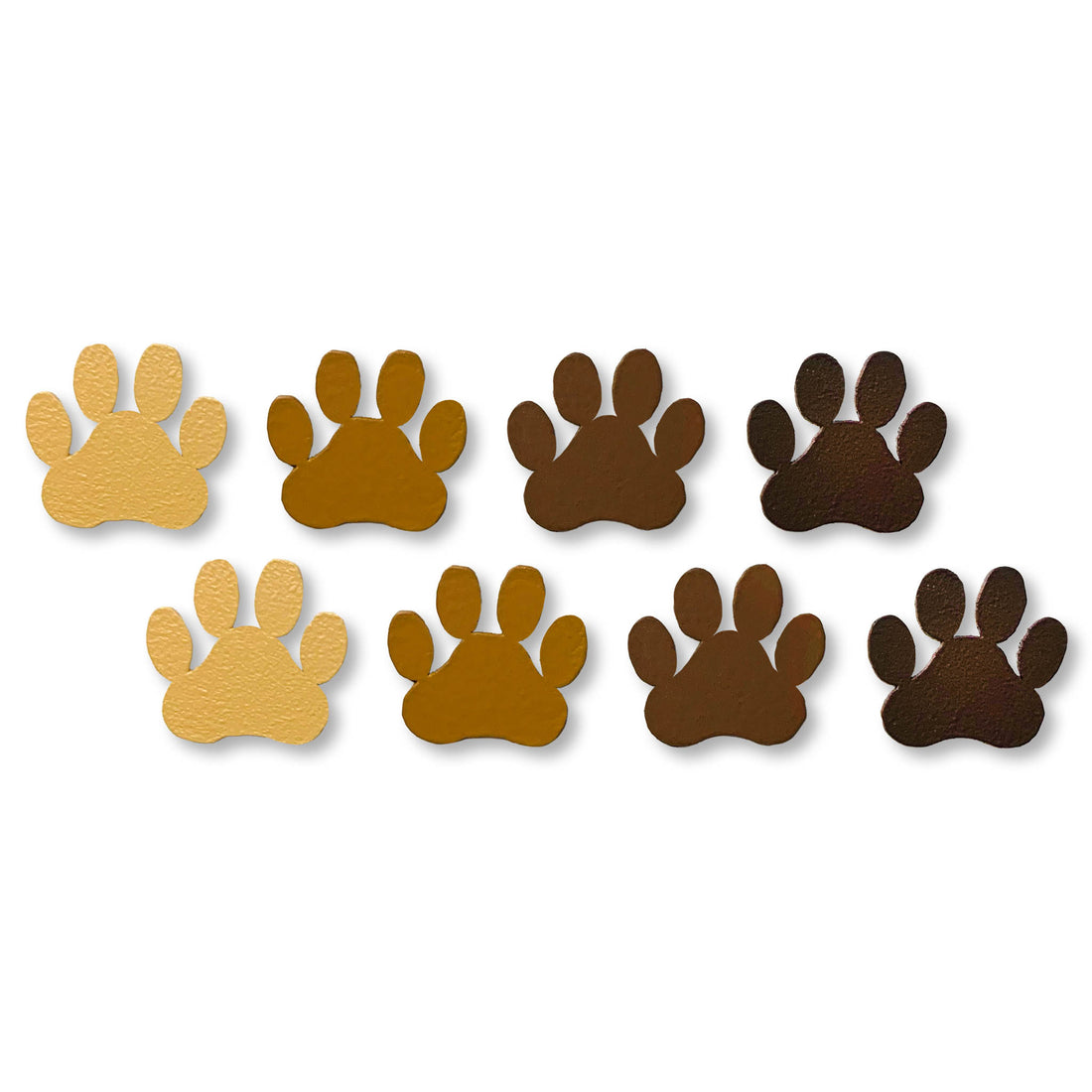 Paw Print Magnets S/8