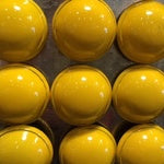 Button Magnet Lemon Yellow Individual