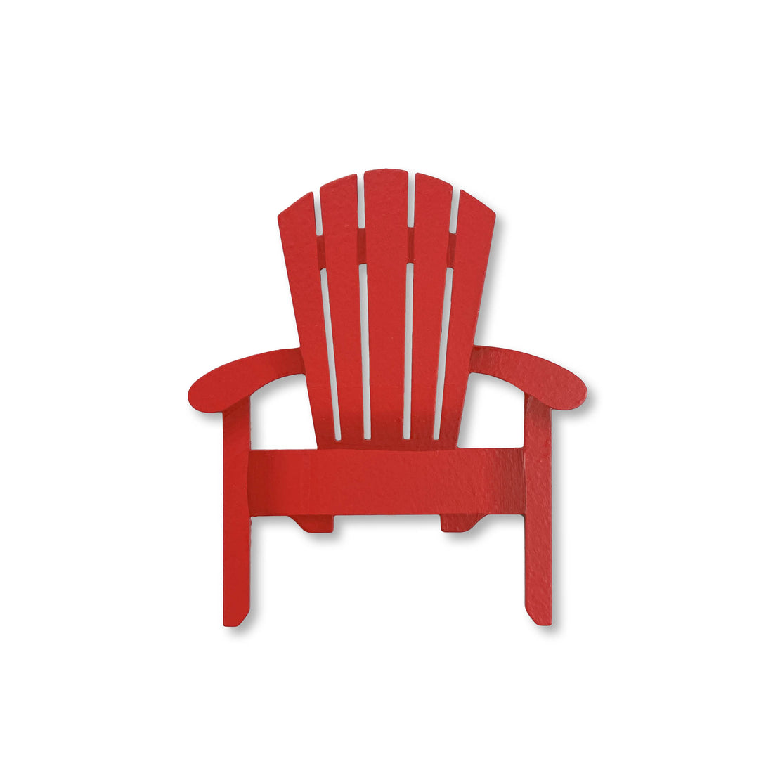 Adirondack Chair Magnet Red