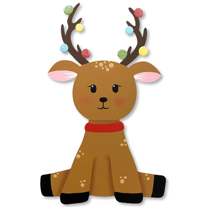Holiday Reindeer Magnetic Art Pop