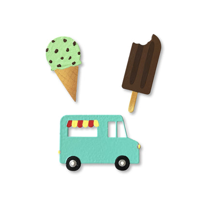 Ice Cream Truck Magnets S/3