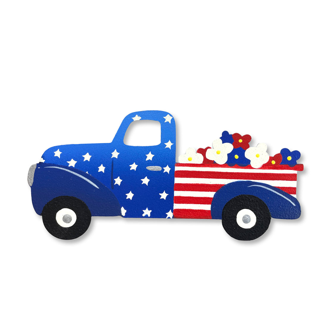 Patriotic Truck Magnet
