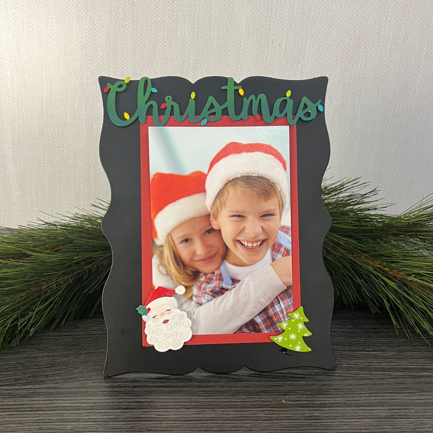 &quot;Christmas&quot; with Lights Magnet