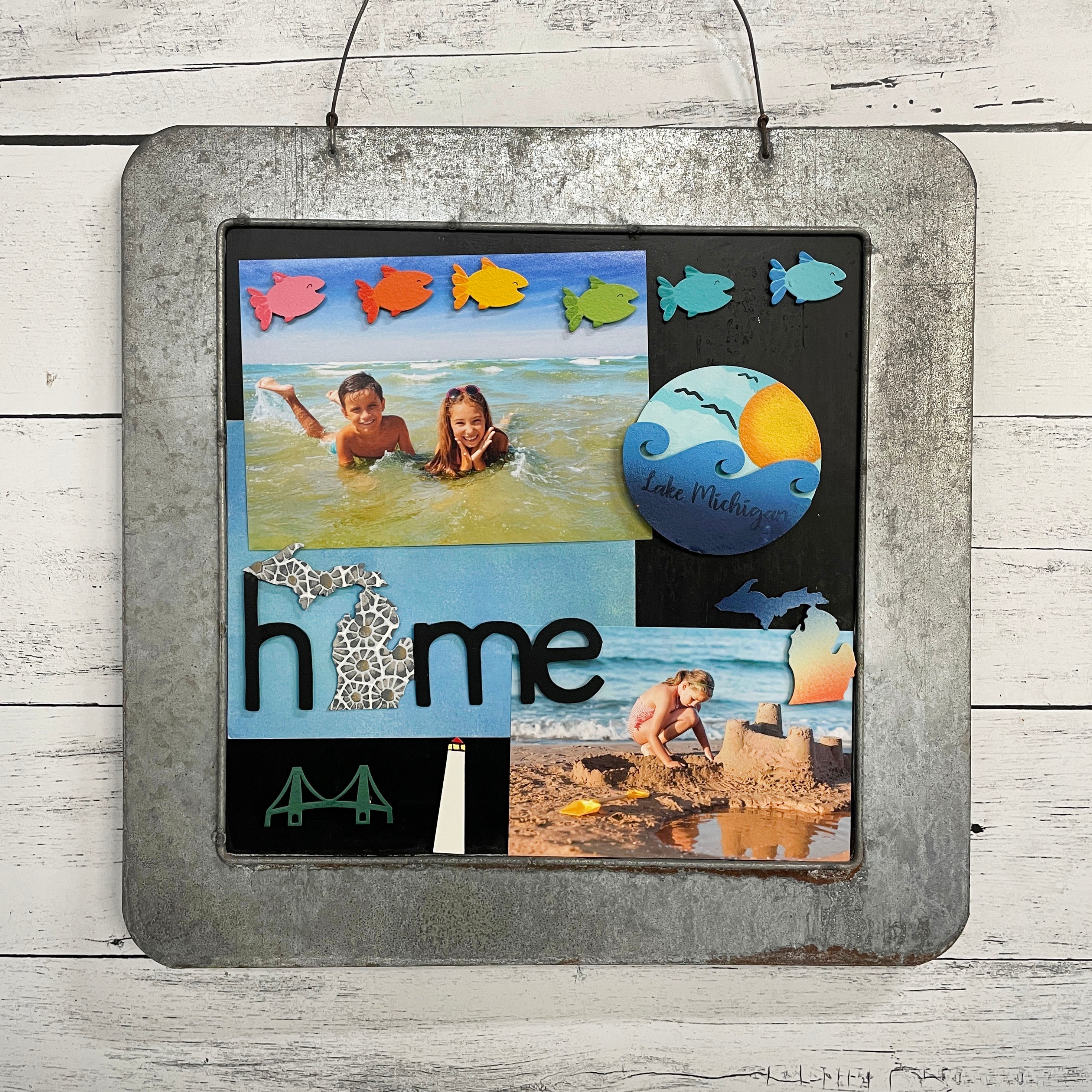 &quot;Home&quot; in Michigan Petoskey Magnet