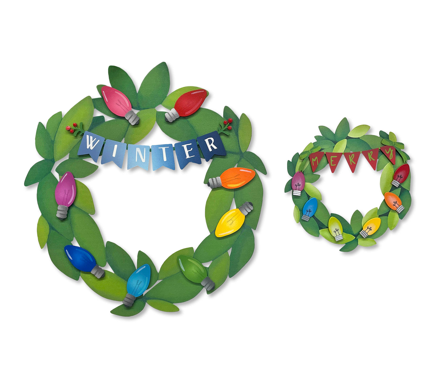 Everyday Wreath Magnetic Art Pop - 8&quot;