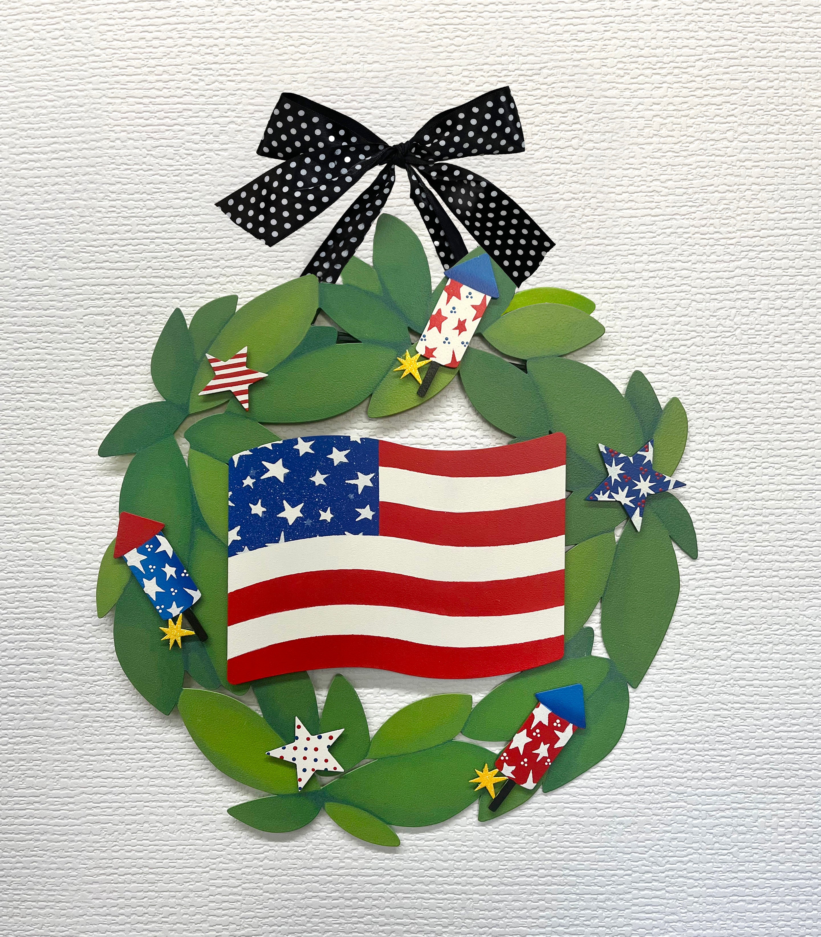USA Flag Magnetic Art Pop