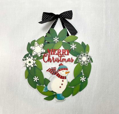 &quot;Merry Christmas&quot; Magnet Red