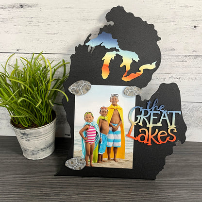 Great Lakes Beach Sunset Magnet