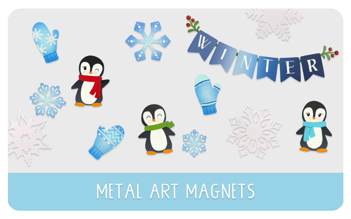 Roeda Studio - Metal Art Magnets to Brighten Your Life!