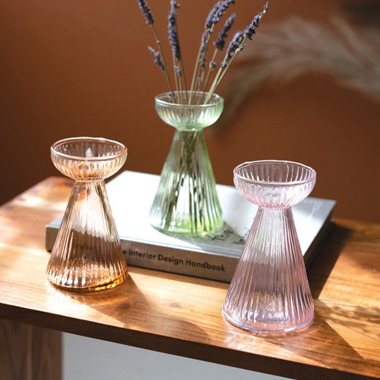 Glass Vase/Taper Holder