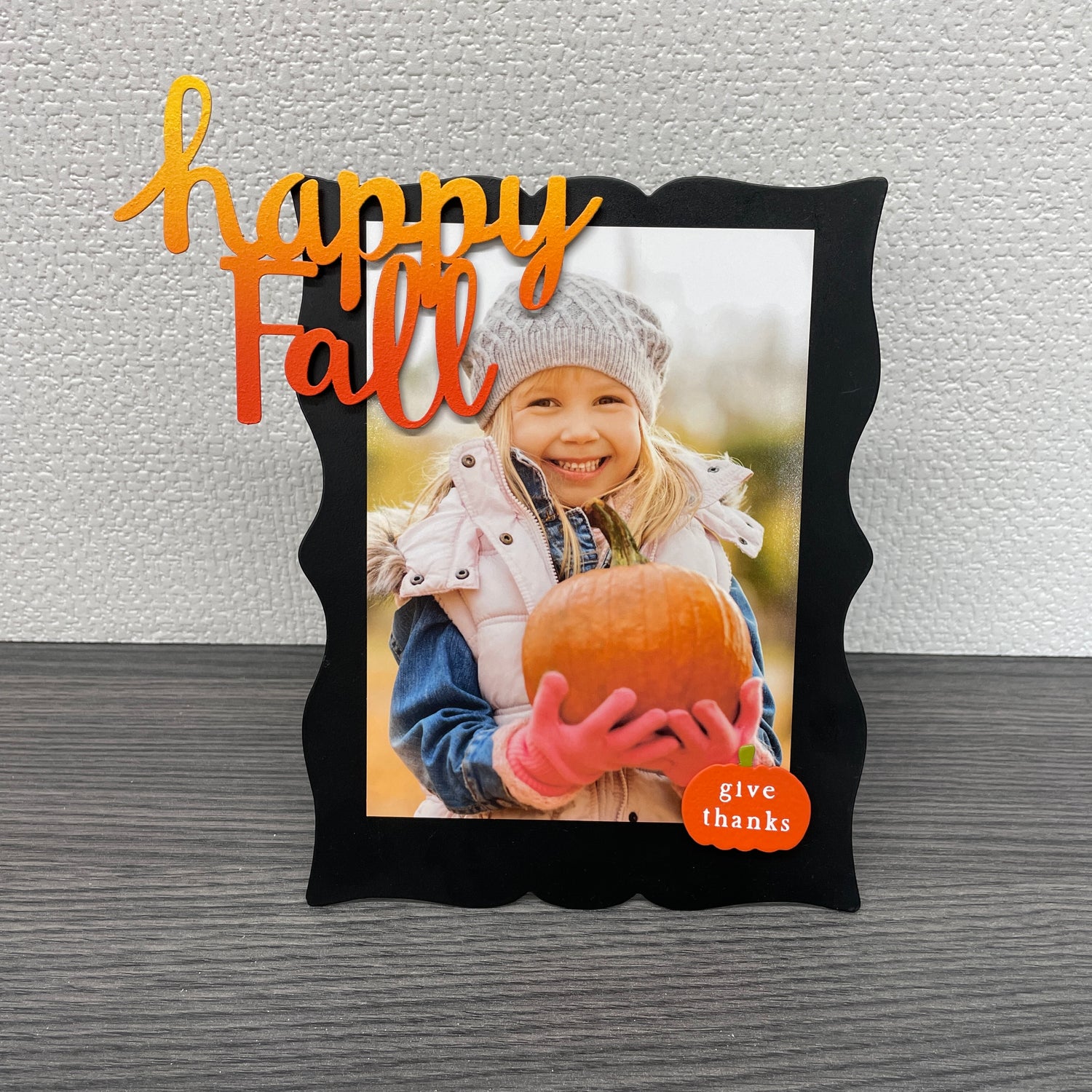 &quot;Happy Fall&quot; Magnet Yellow