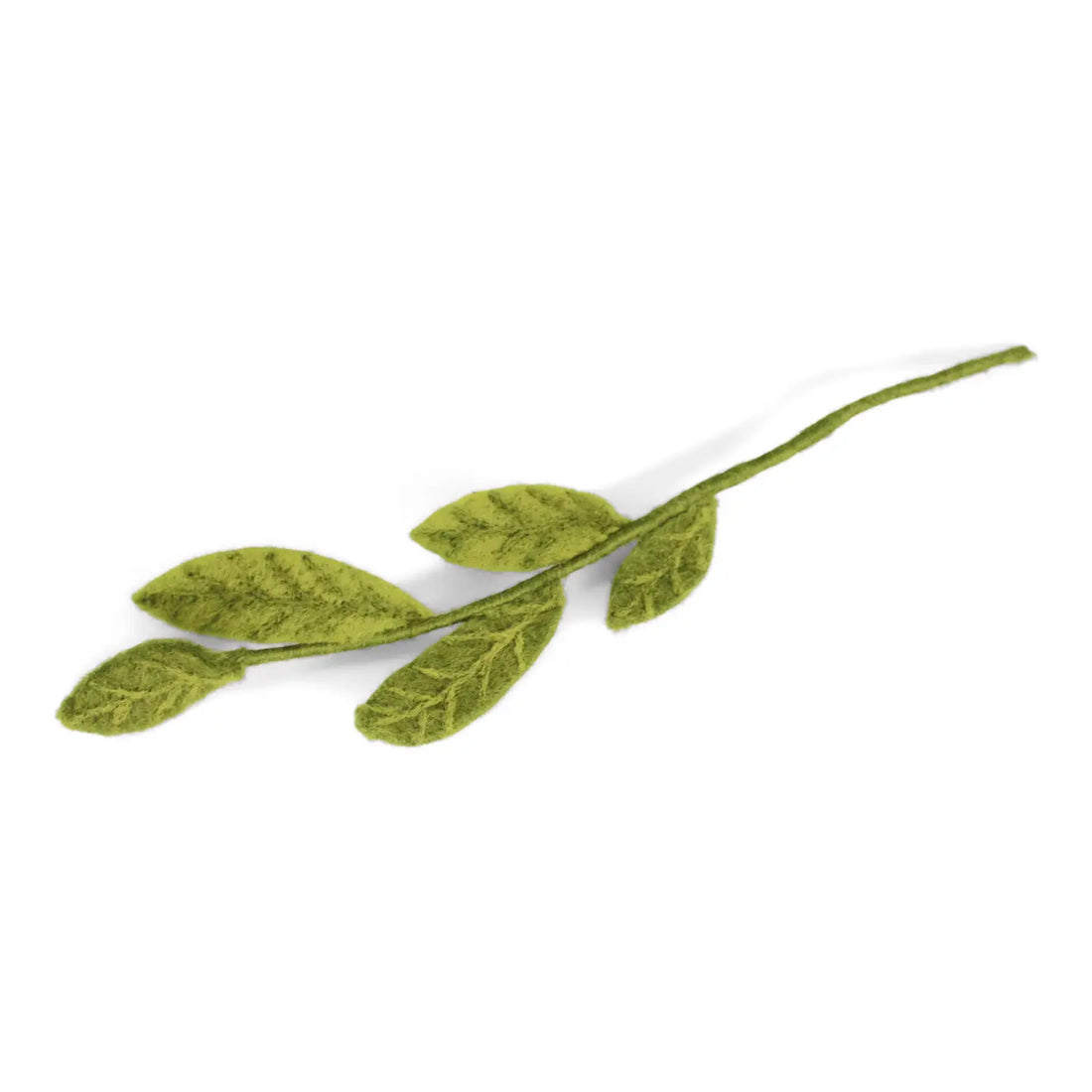 Felt Branch w/ Mix Green Leaves