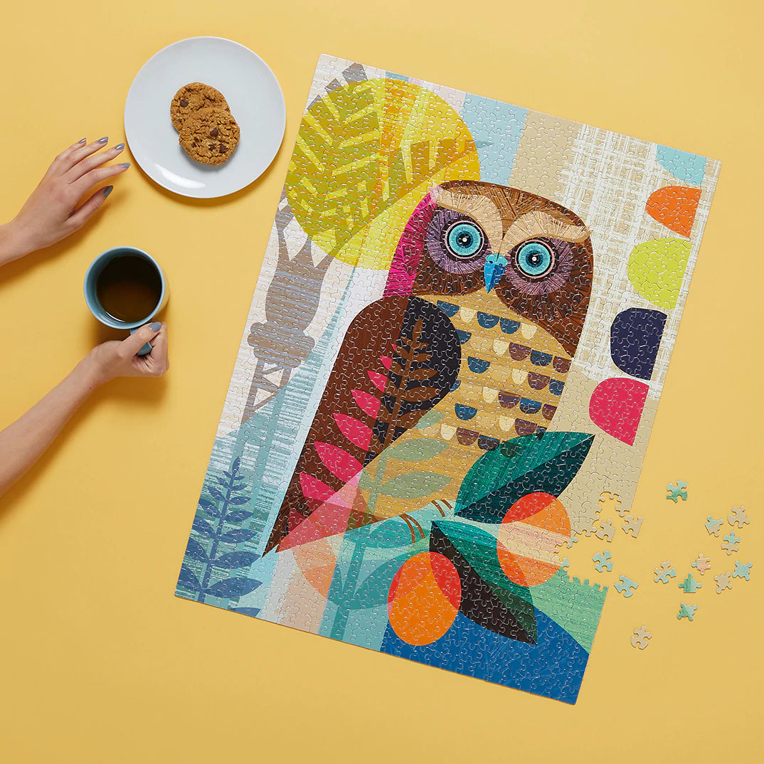 Ruru Owl - 1000 Piece Jigsaw Puzzle