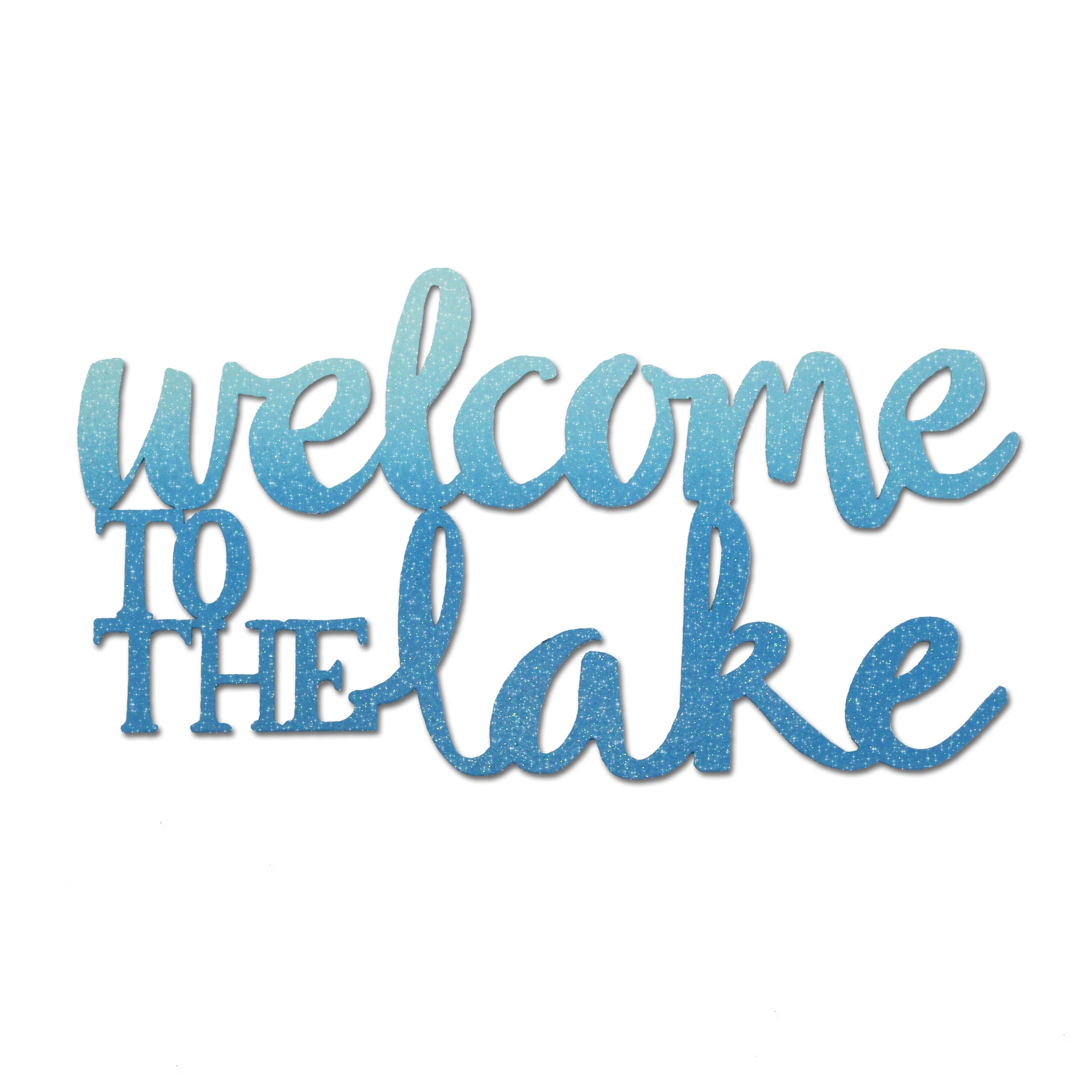 &quot;Welcome to the Lake&quot; Magnet