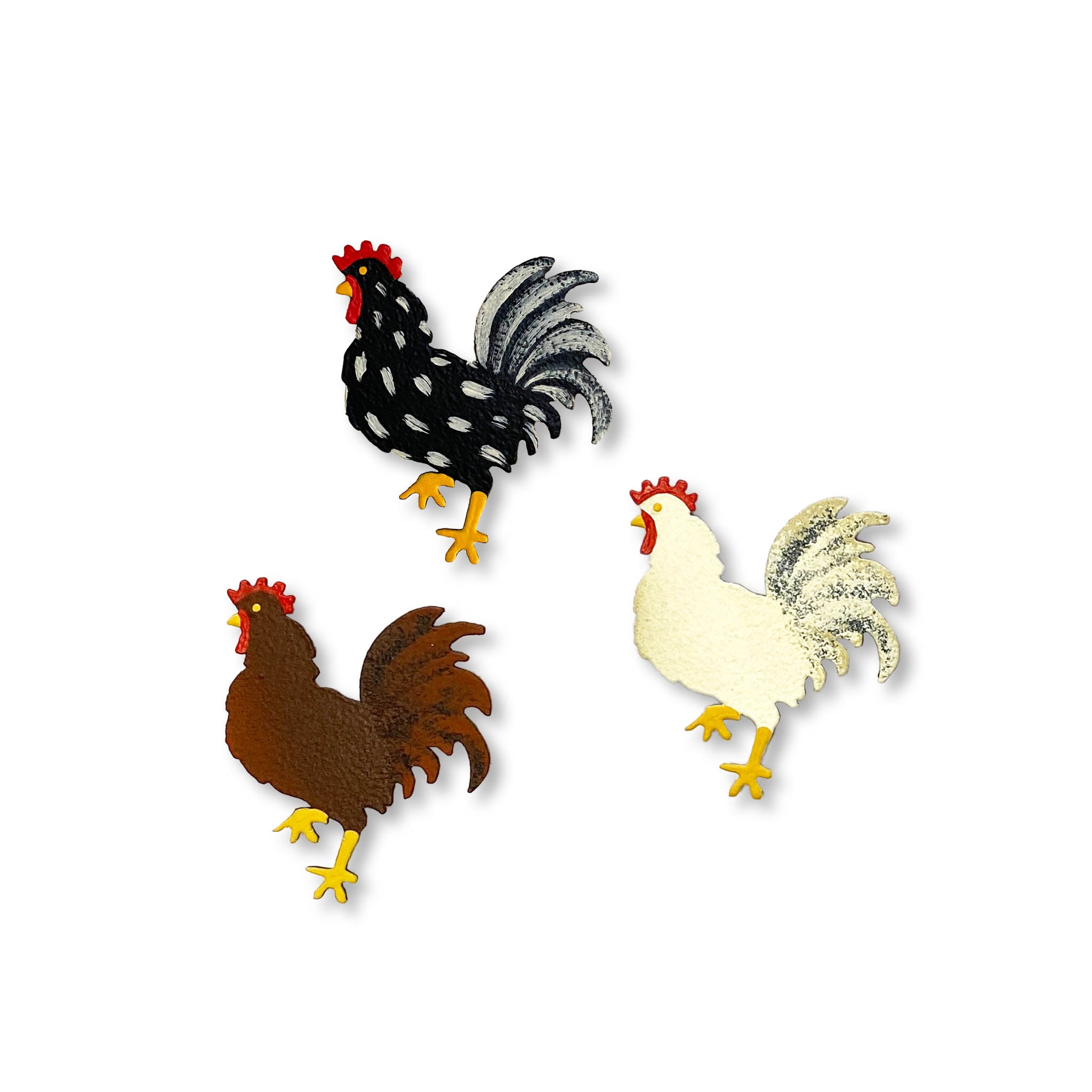 Rooster Magnets S/3