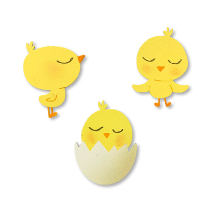 Baby Chick Magnets S/3