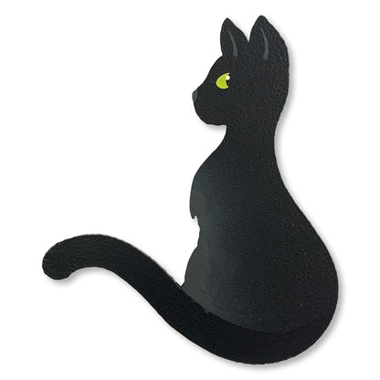 Black Cat Magnetic Art Pop