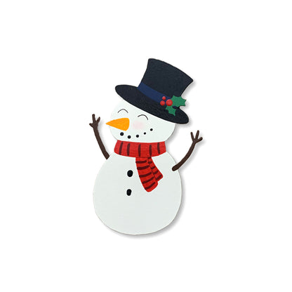 Cheery Snowman Magnet