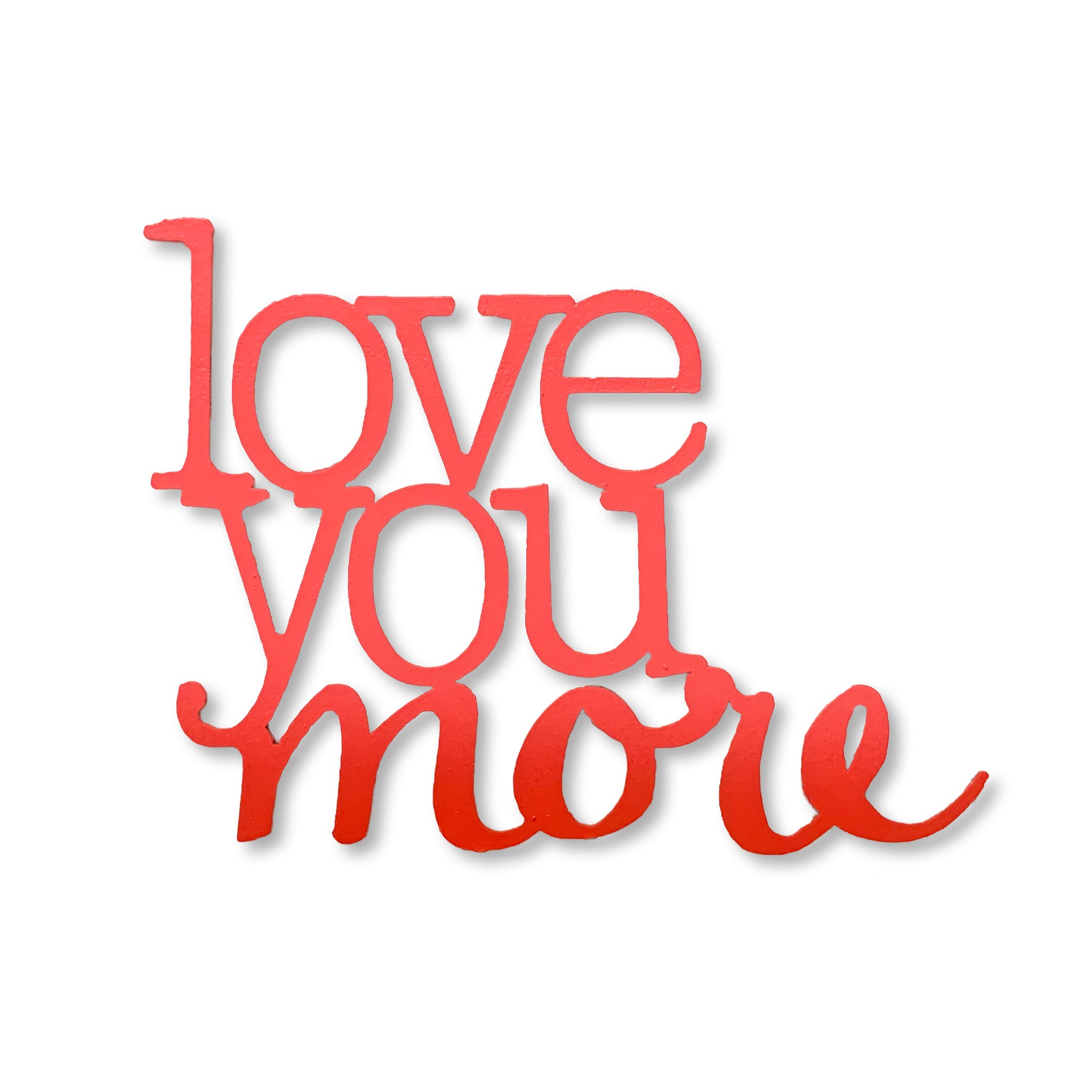 „Love you More“ Magnetkoralle