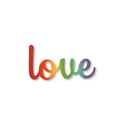„Liebe“-Stolz-Regenbogen