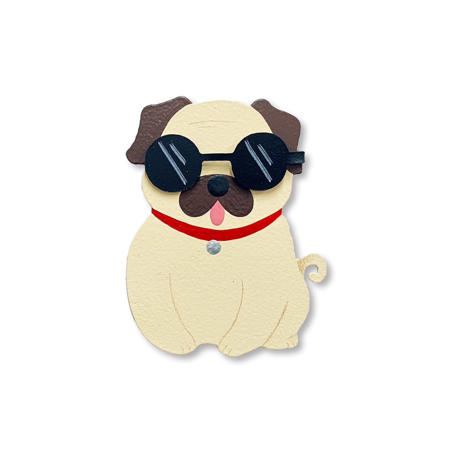 Pug w/ Sunglasses