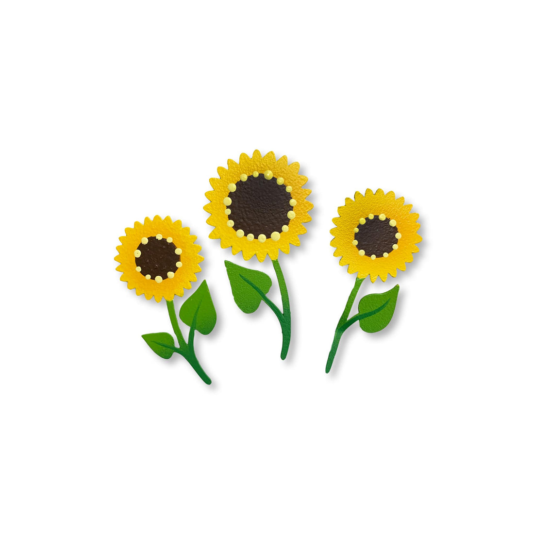 Summer Sunflower Magnets S/3