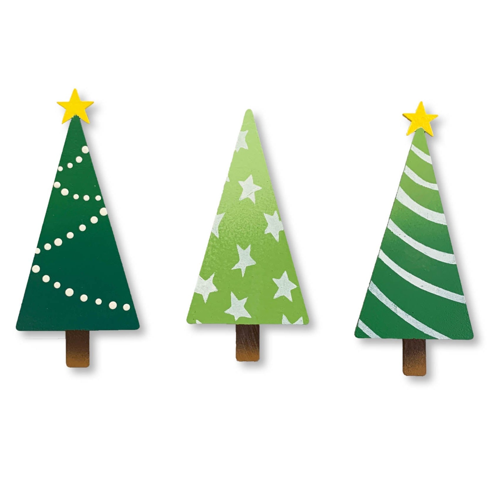 Christmas Tree Art Pop Minis, S/3