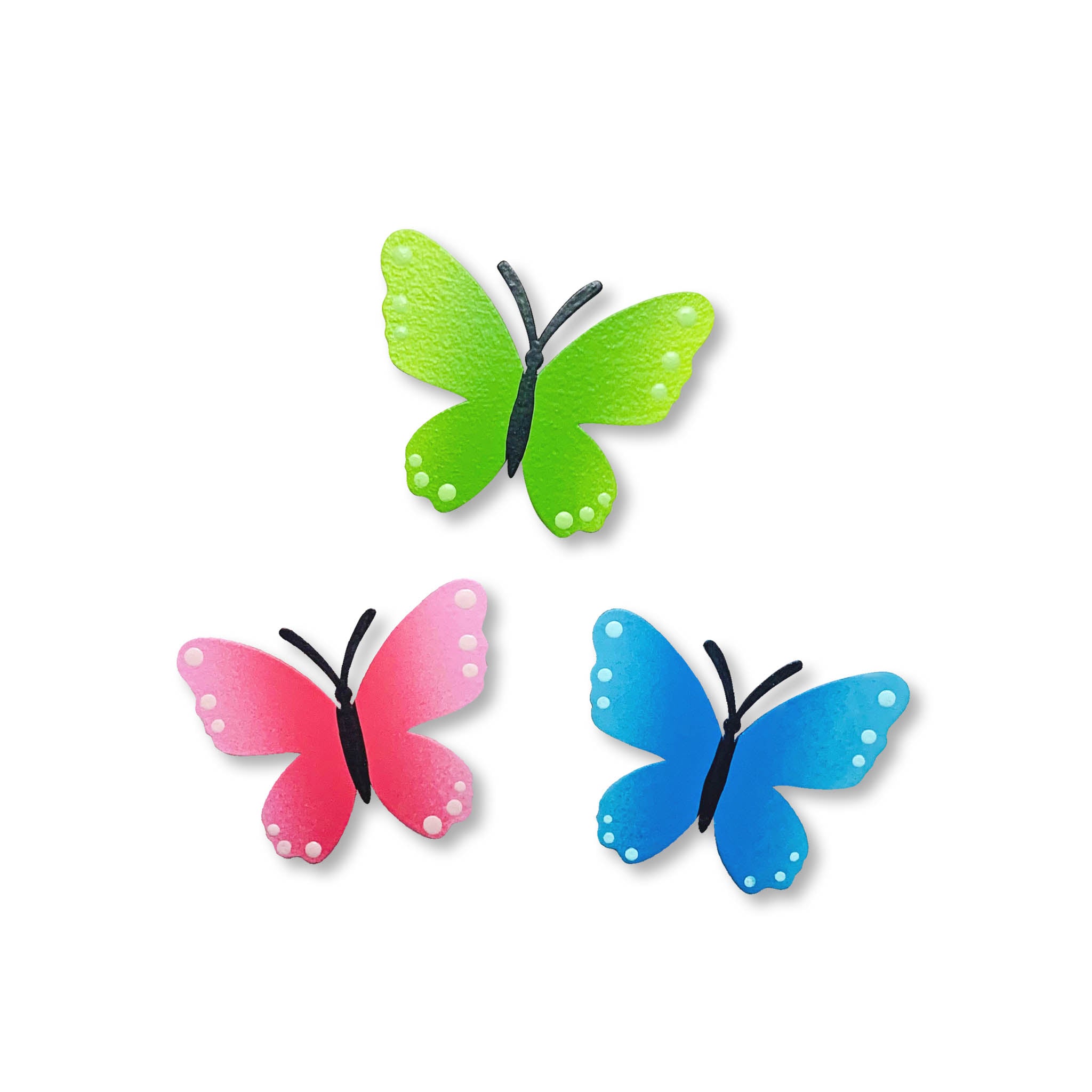 Butterfly Magnets S/3