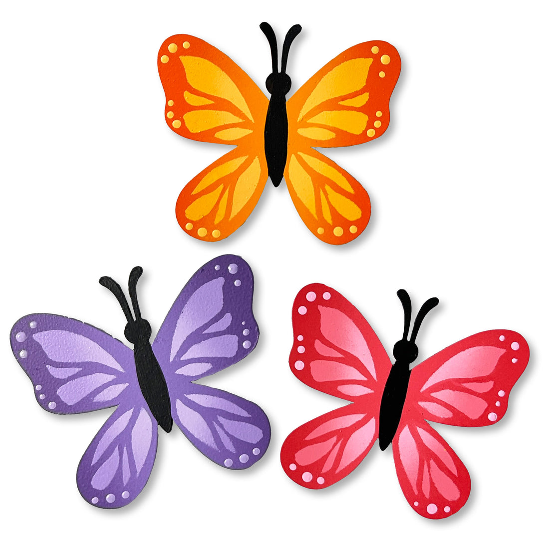 Butterfly Mini Art Pop, Multi S/3