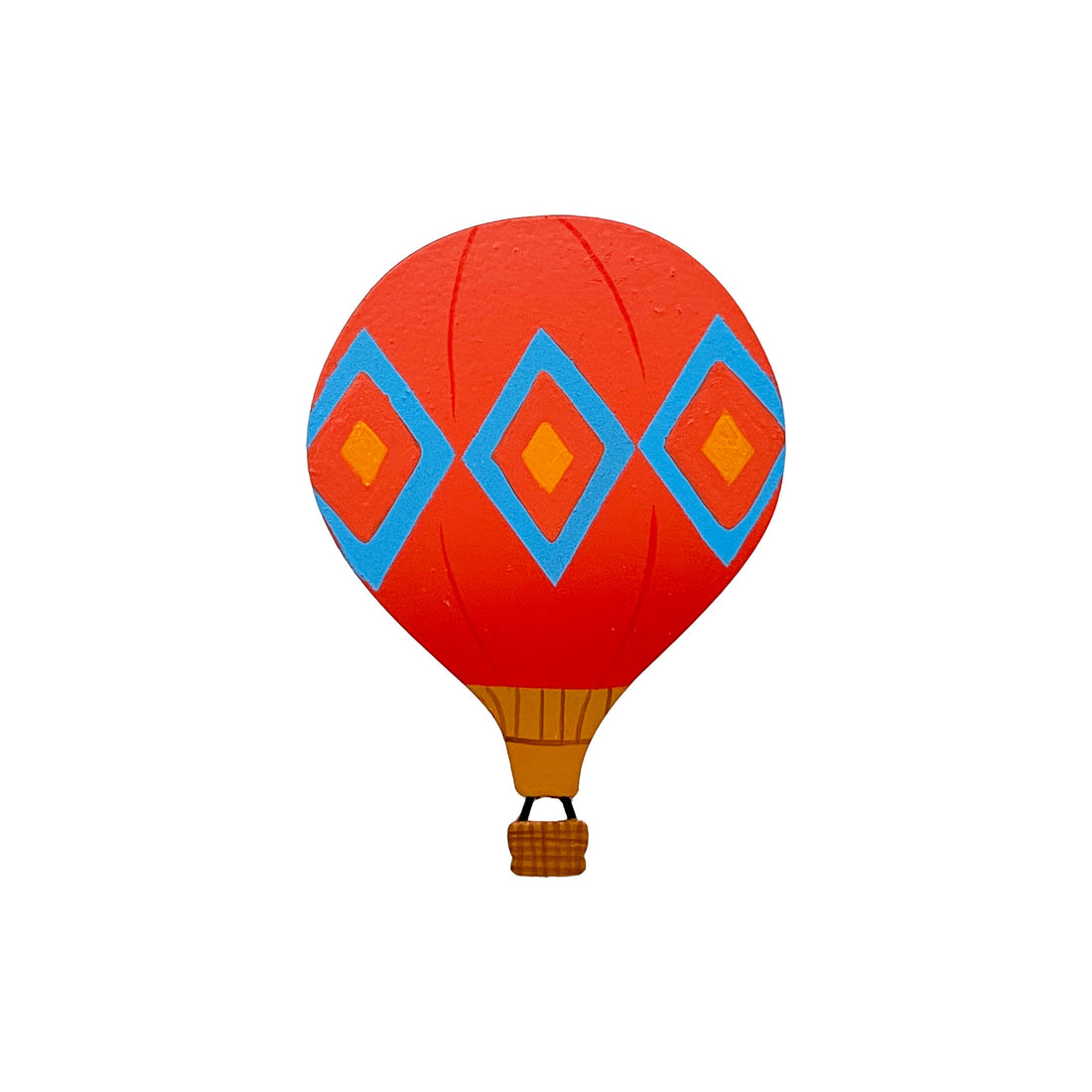 Heißluftballon-Magnet
