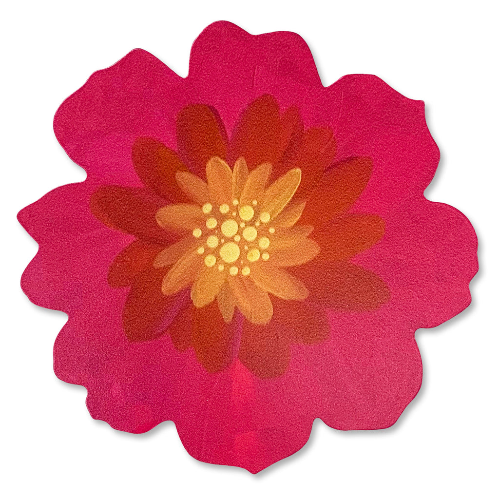 Blumen-Magnet-Art-Pop