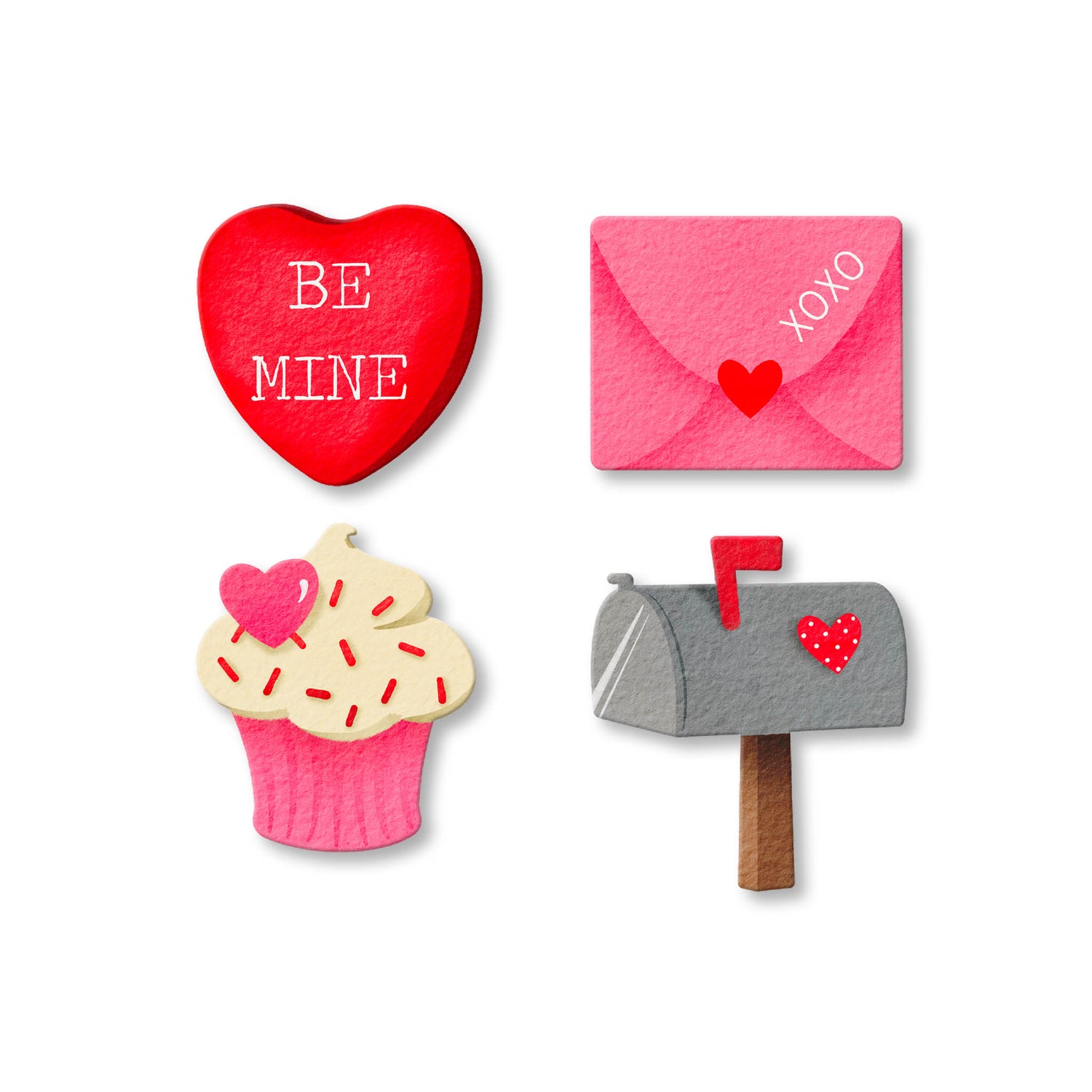 Be Mine Magnets S/4