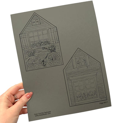 House Kit w/ Coloring Page
