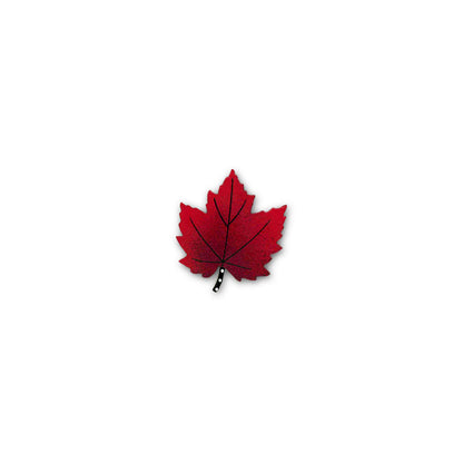 Maple Leaf Magnet Red