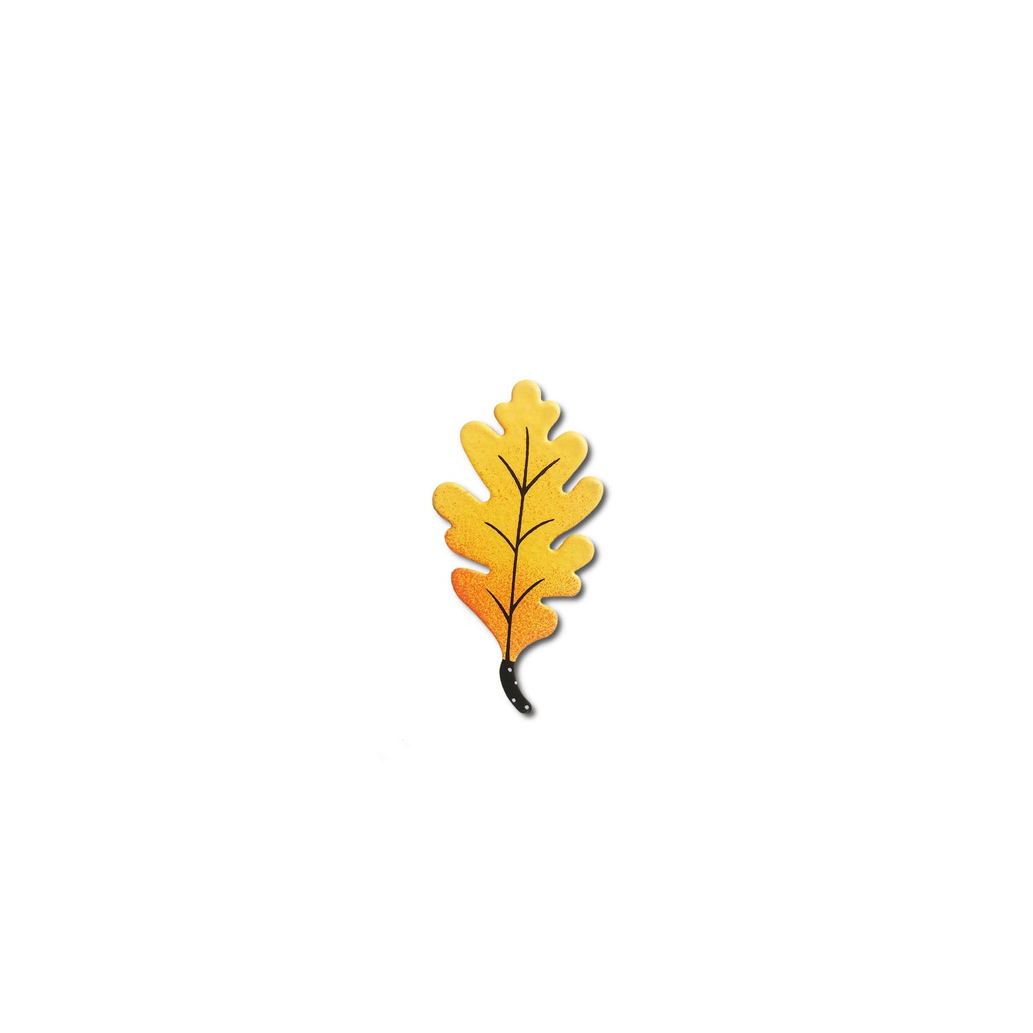 Oak Leaf Magnet Yellow