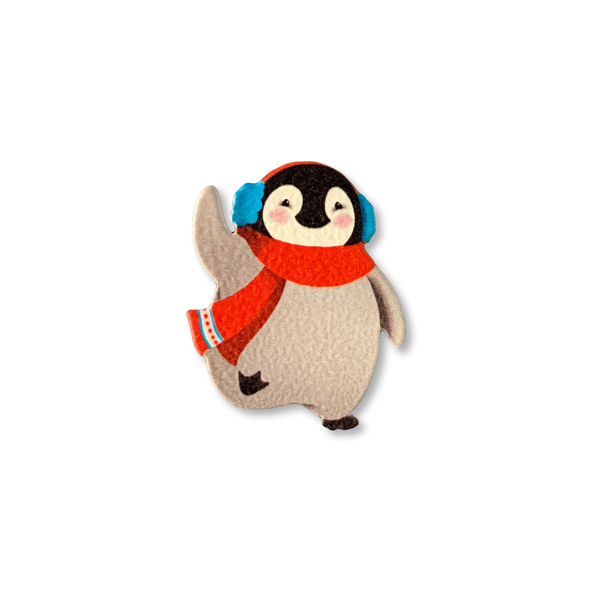 Winter Penguin Magnet