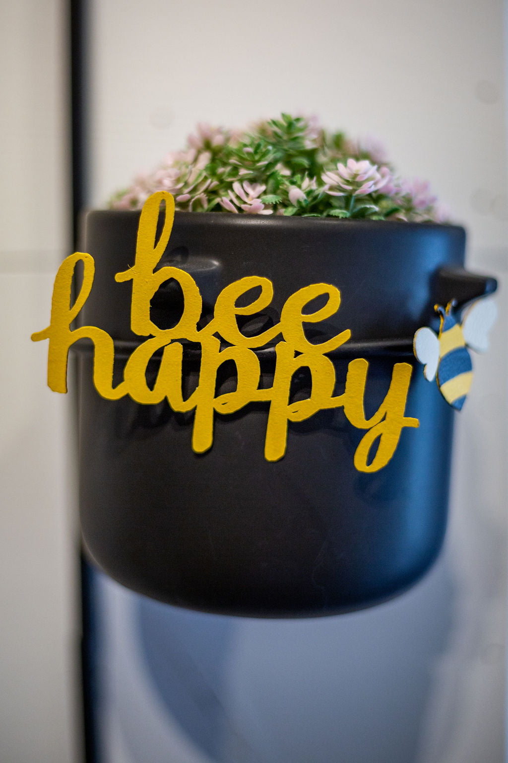 &quot;Bee Happy&quot; Magnets S/2