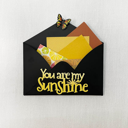 &quot;You Are My Sunshine&quot; Magnet Yellow