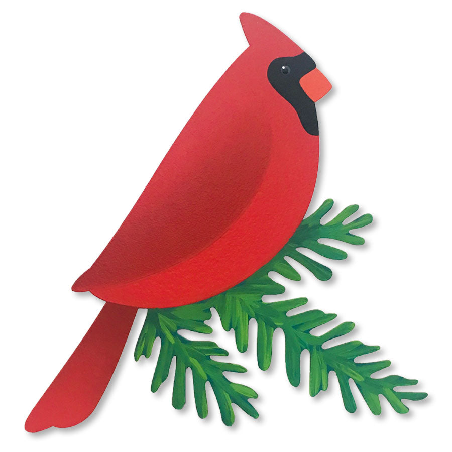 Cardinal Art Pop Magnet