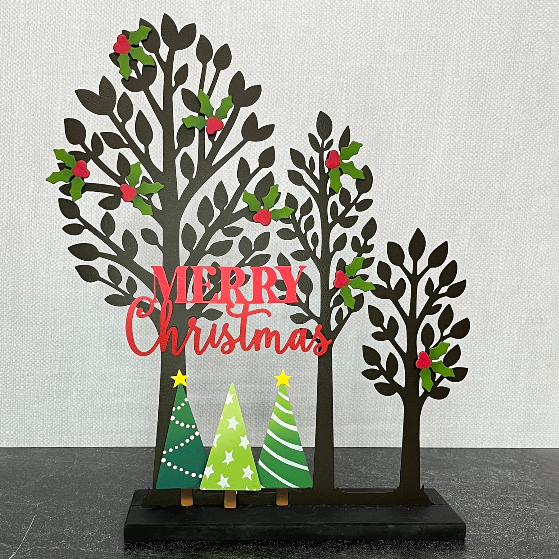 Christmas Tree Mini Art Pop, S/3