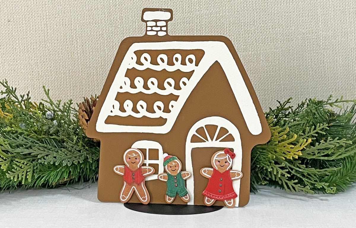 Gingerbread Family Magnets S/3
