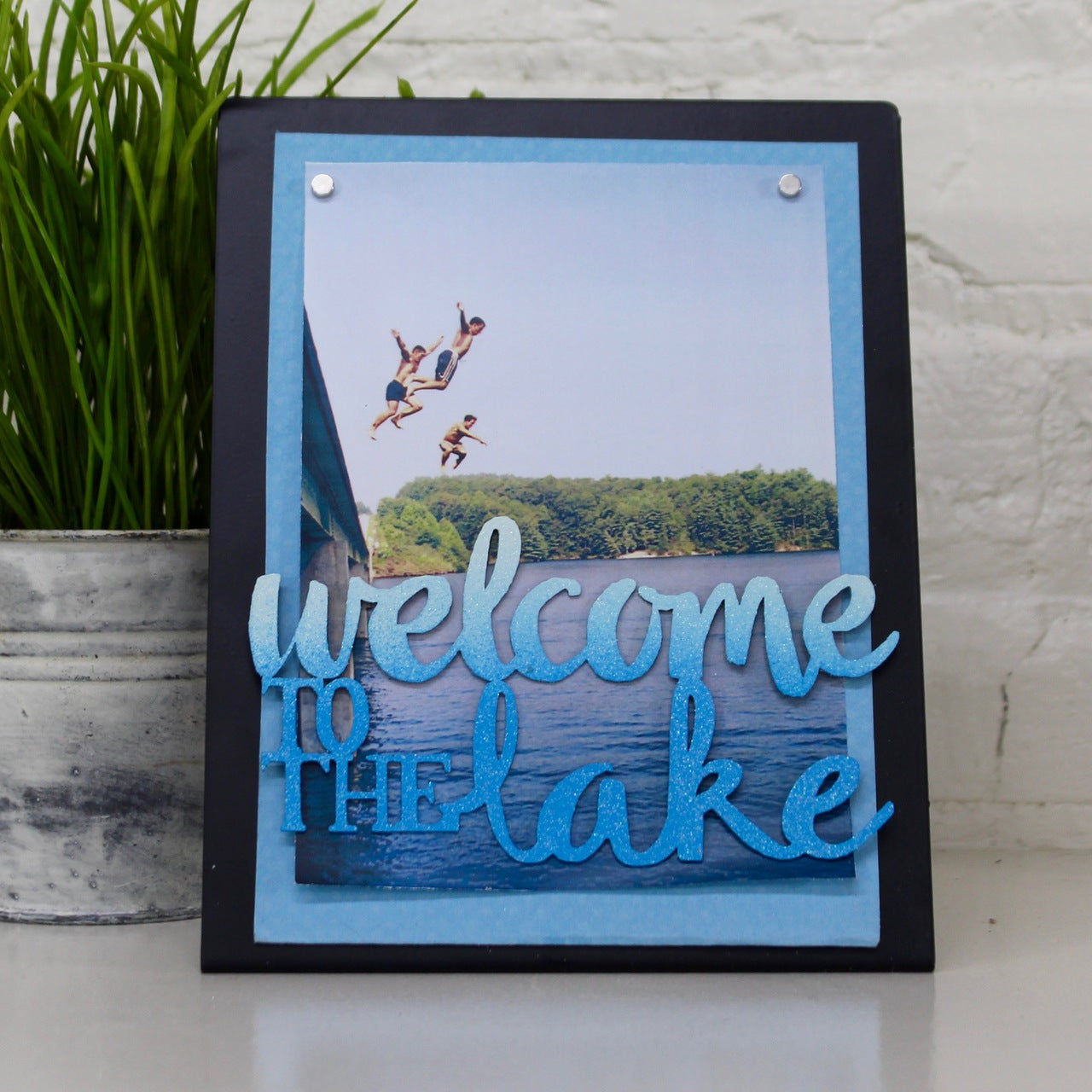 &quot;Welcome to the Lake&quot; Magnet