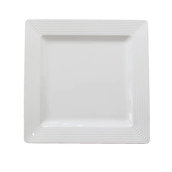 Quadratische Platte – Nadelstreifen