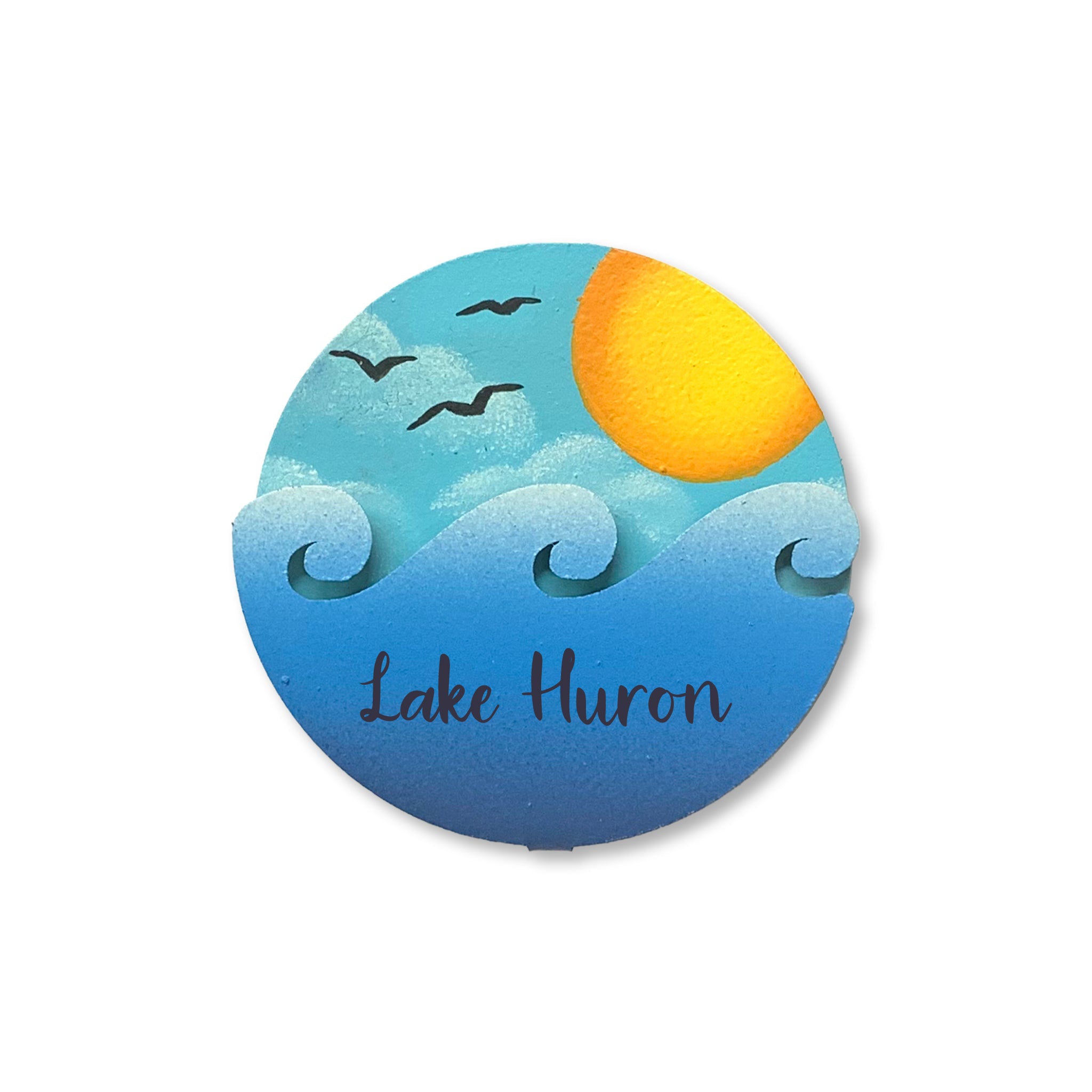 Lake Huron w/ Waves Magnet