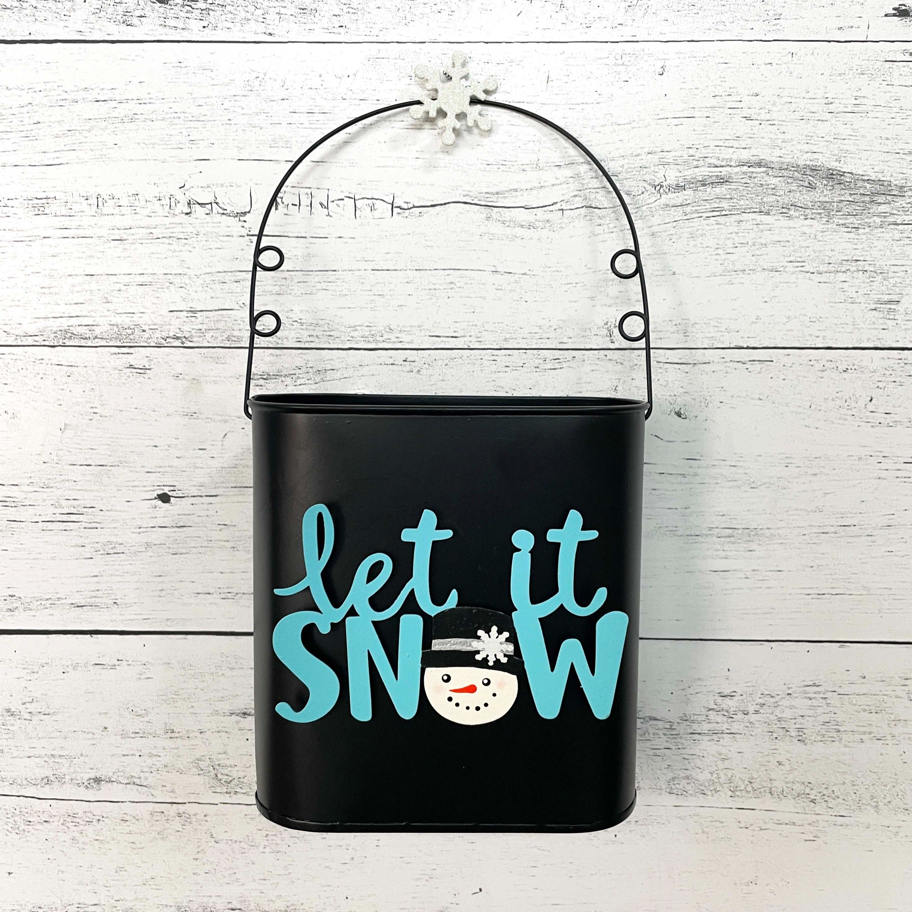 „Let it Snow“ mit Schneemann-Magnet