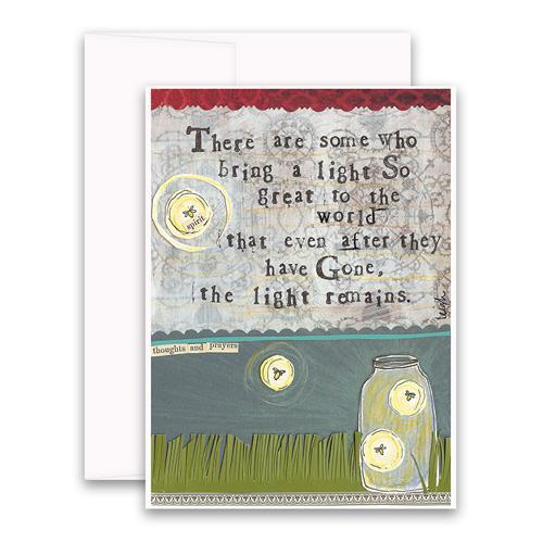 The Light Remains Greeting Card