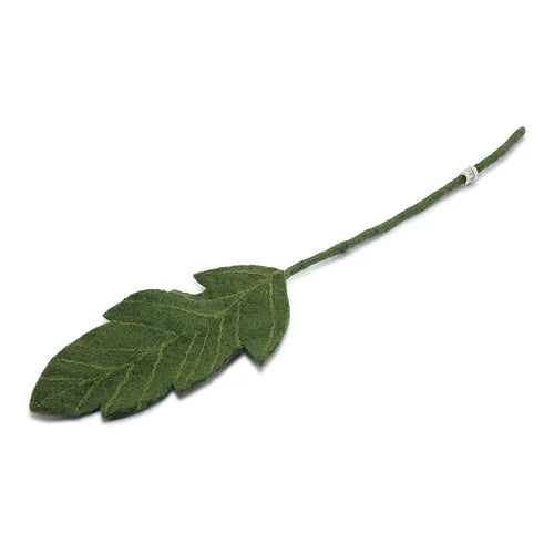 Felt Green Leaf Branch Large